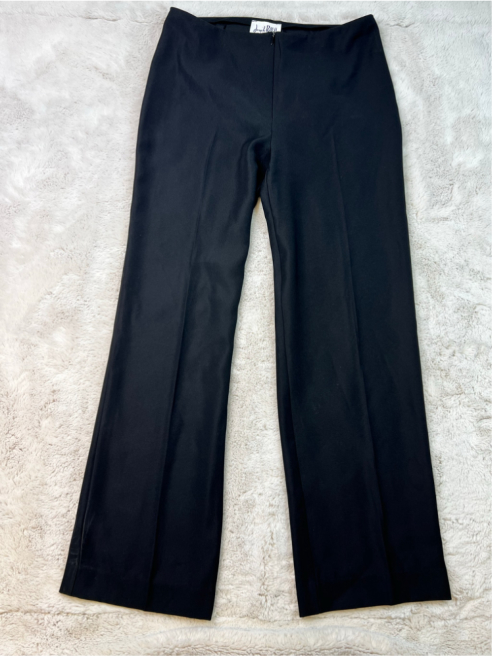 Joseph Ribkoff Black Trousers Pants Womens Size 10 Wide Leg Office Lightweight